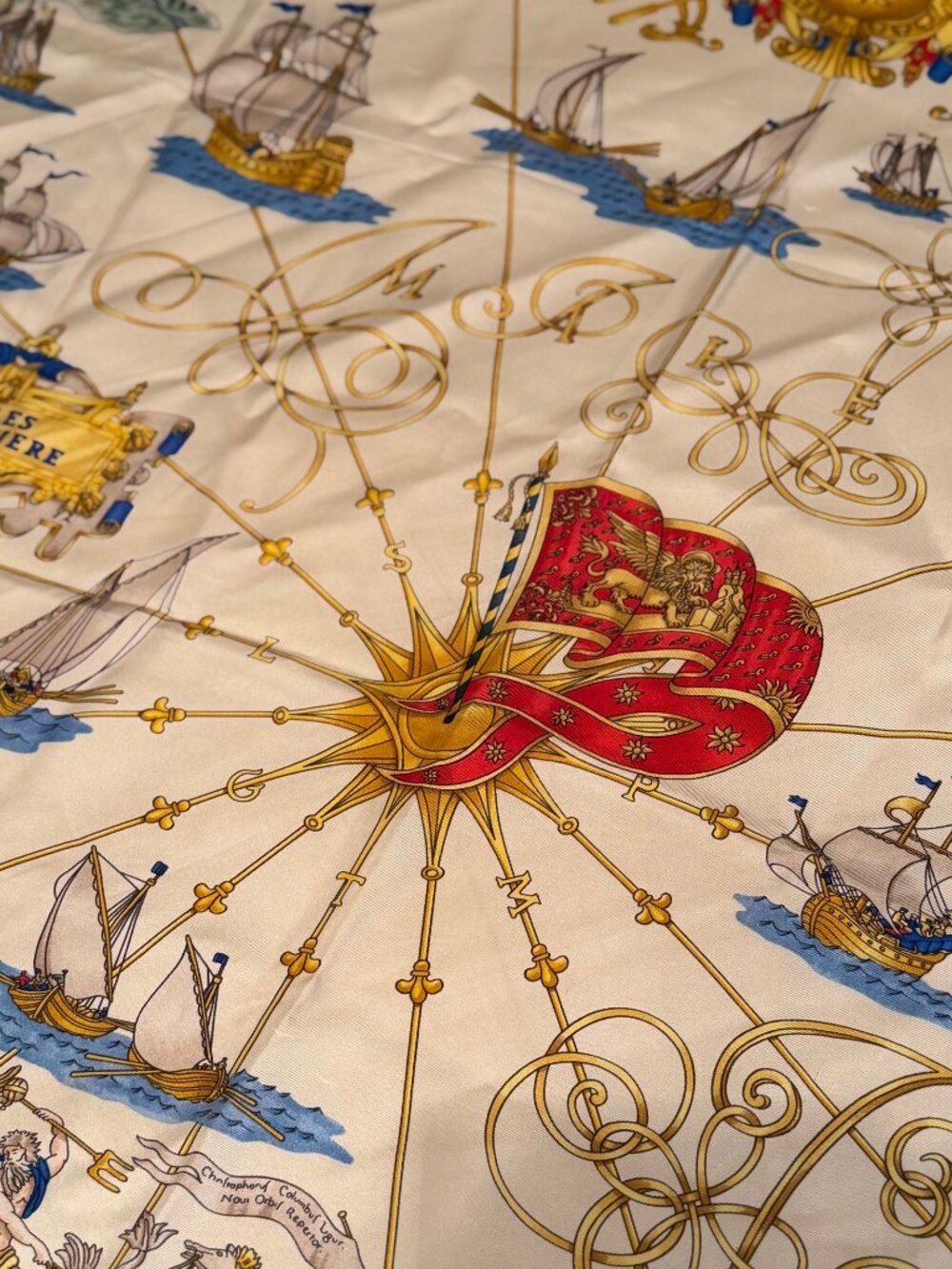Hermes Silk Scarf - Vive Le Vent style